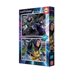 Puzzle Lightyear 2x48 Pzs