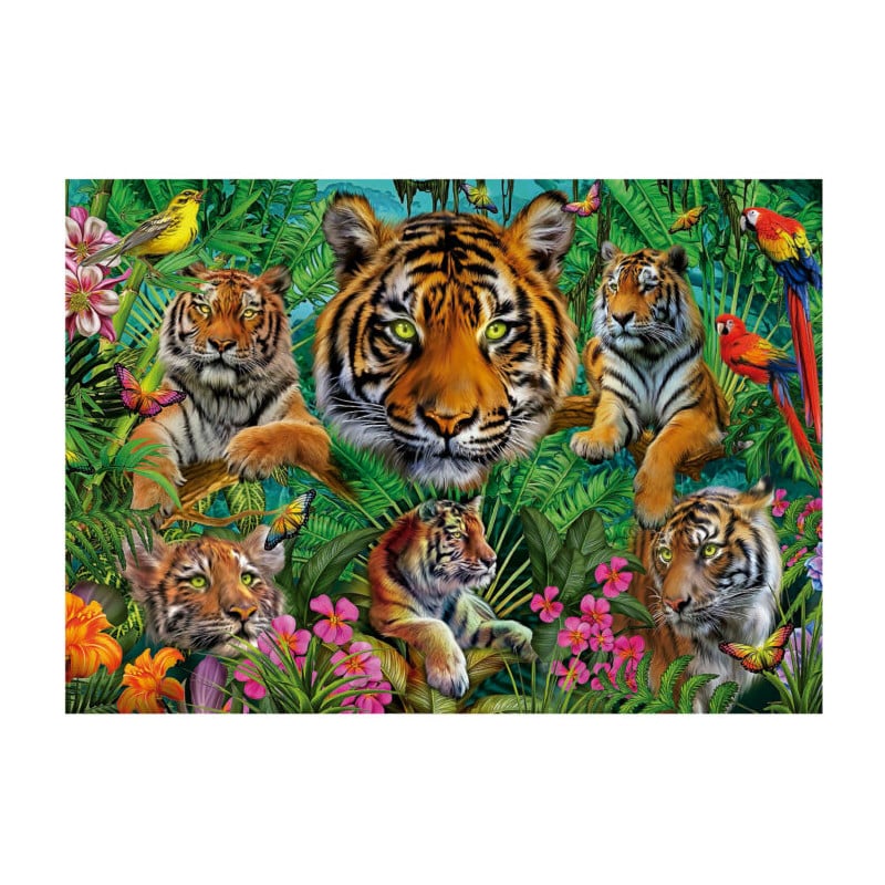 Puzzle Jungla De Tigres 500 Pzs