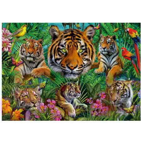 Puzzle Jungla De Tigres 500 Pzs