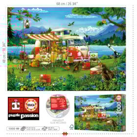 Puzzle 1000 Vacaciones En El Campo 2
