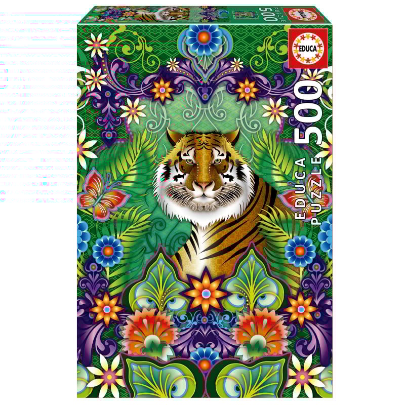 Puzzle Tigre De Bengala 500 Pzs De Educa