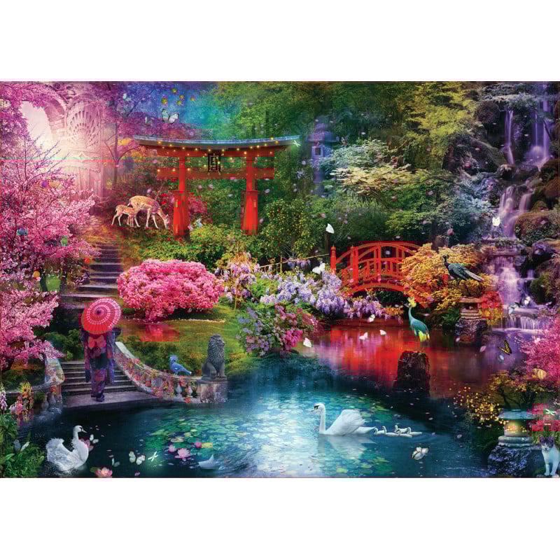 Puzzle Jardín Japonés 3000 Pzs