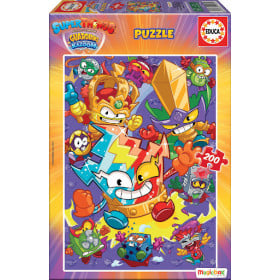 Puzzle Superthings 200 Pzs