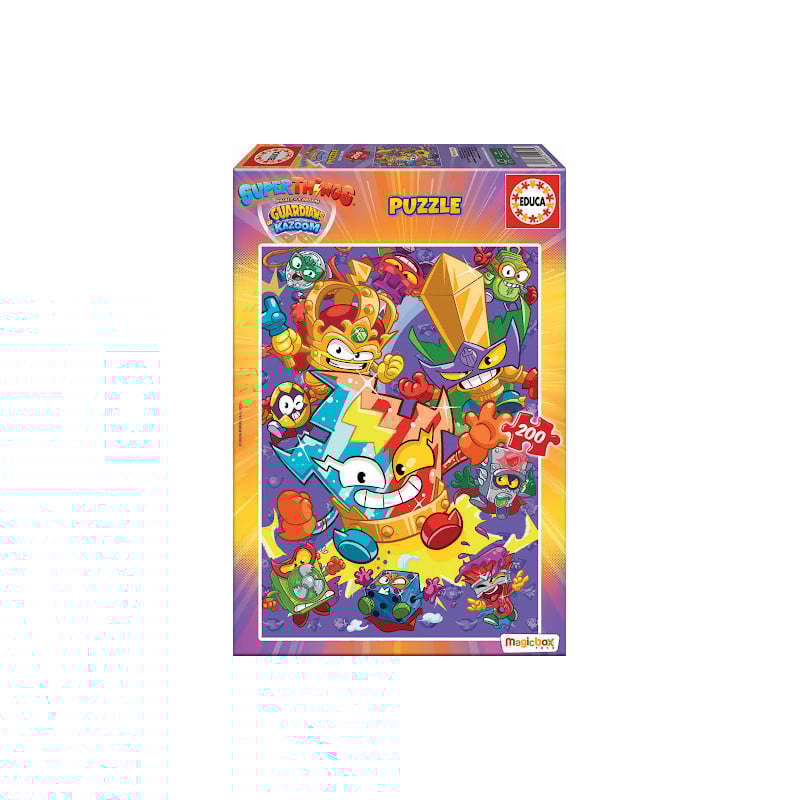 Puzzle Superthings 200 Pzs De Educa