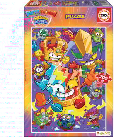 Puzzle Superthings 200 Pzs De Educa