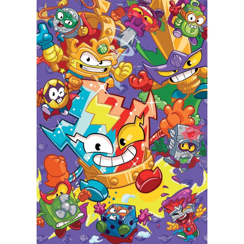 Puzzle Superthings 200 Pzs