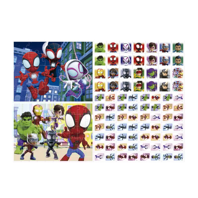 Puzzle Superpack Spidey & Friends