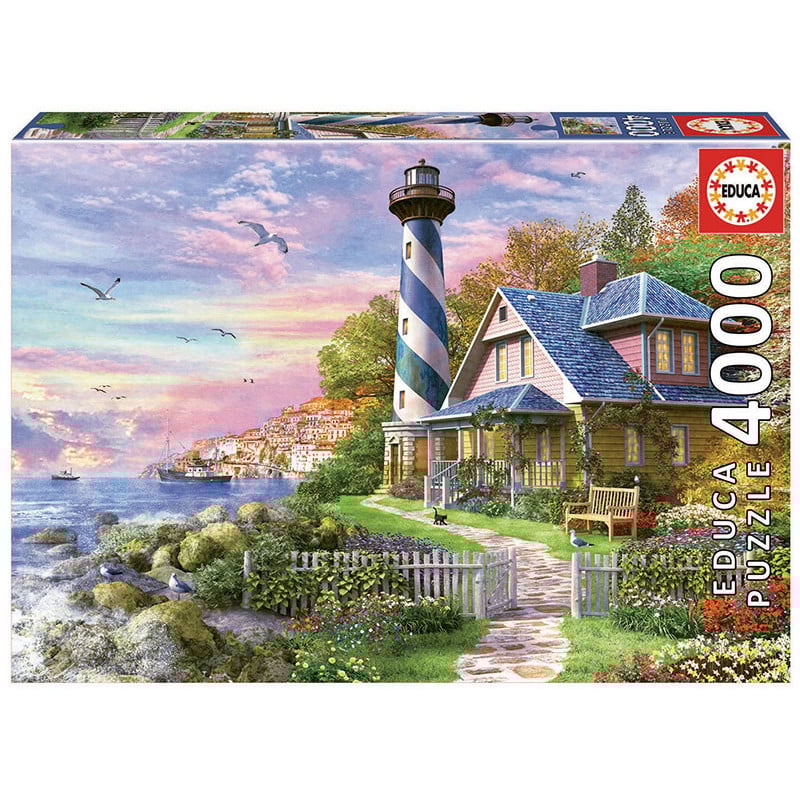 Puzzle 4000 Faro En Rock Bay
