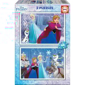 Puzzle 2x48 Frozen