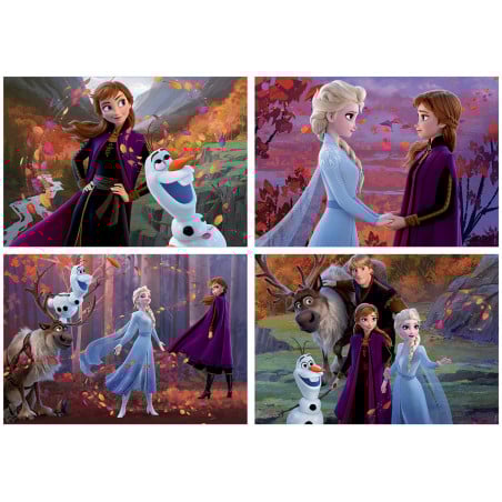 Puzzle Multi Frozen 50-80-100-150 Pzs