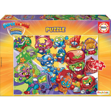 Puzzle Superthings 300 Pzs De Educa