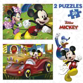 Puzzle Mickey Mouse Fun House 2x20 Pzs De Educa 2