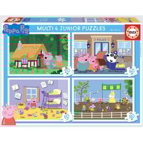 Puzzle Multi Peppa Pig De Educa
