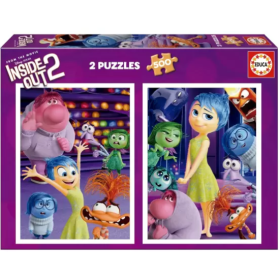 Puzzle 2x500 Inside Out 2