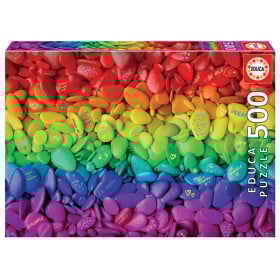 Puzzle Piedras De Colores 500 Pzs