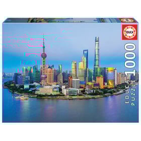 Puzzle Shanghai Al Atardecer 1000 Pzs De Educa