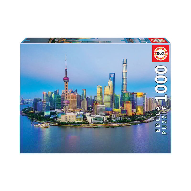 Puzzle Shanghai Al Atardecer 1000 Pzs De Educa