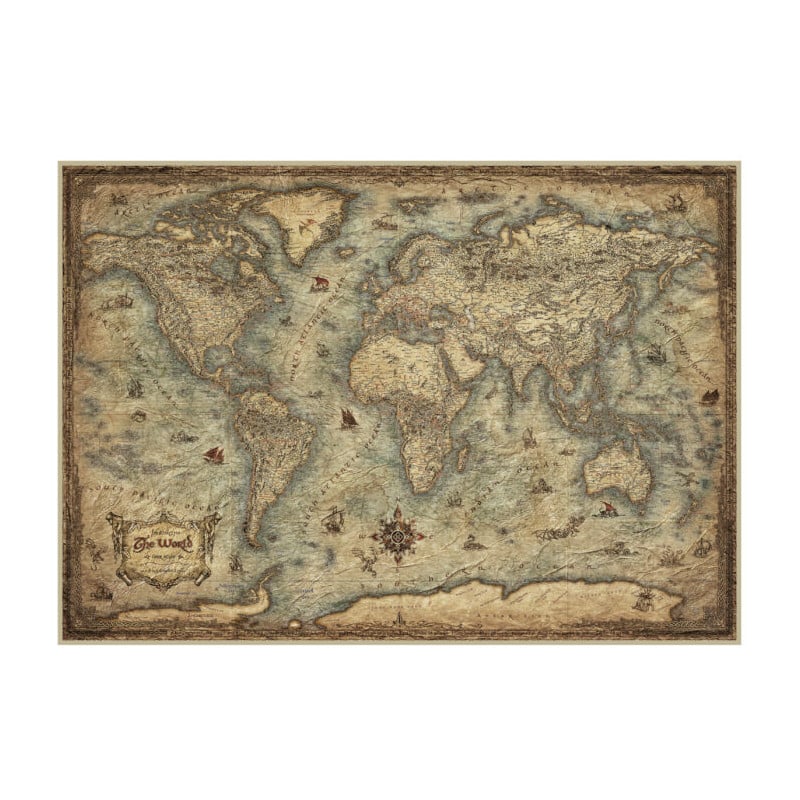 Puzzle 3000 Mapamundi