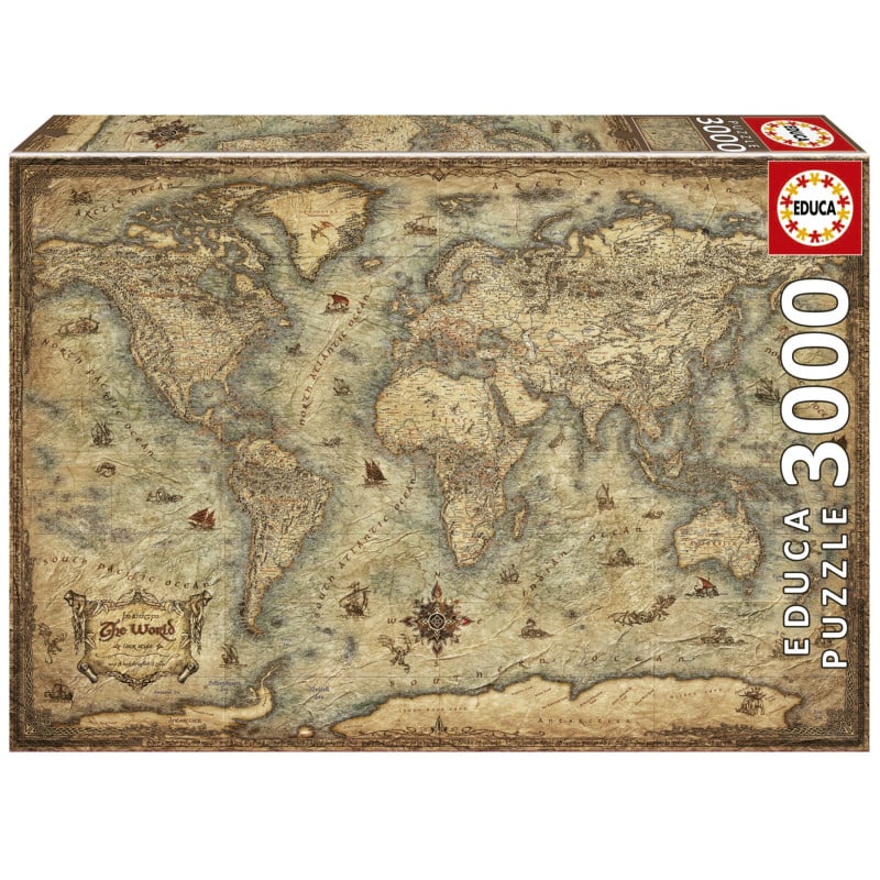 Puzzle 3000 Mapamundi