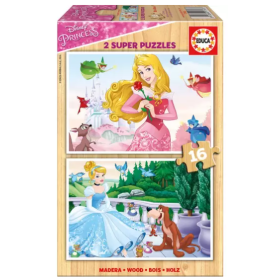 Puzzle 2x16 Princesas Disney