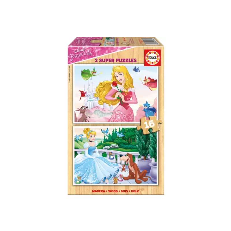 Puzzle 2x16 Princesas Disney