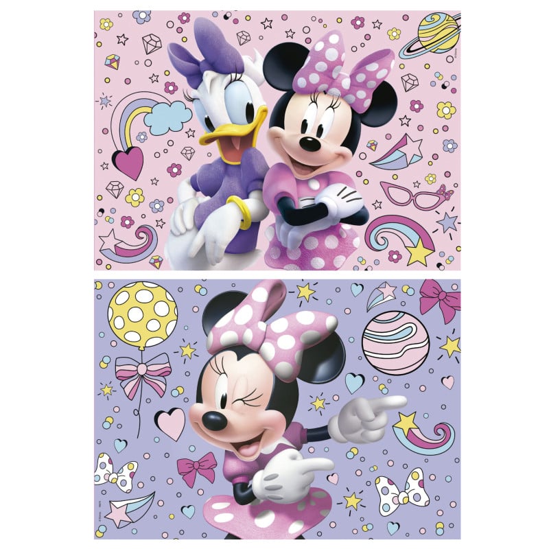 Puzzle Minnie Mouse 2x48 Pzs