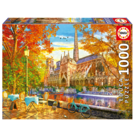 Puzzle Otoño En Notre Dame 1000 Pcs