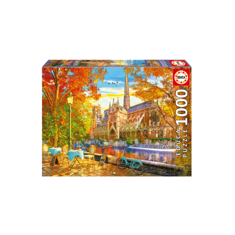 Puzzle Otoño En Notre Dame 1000 Pcs