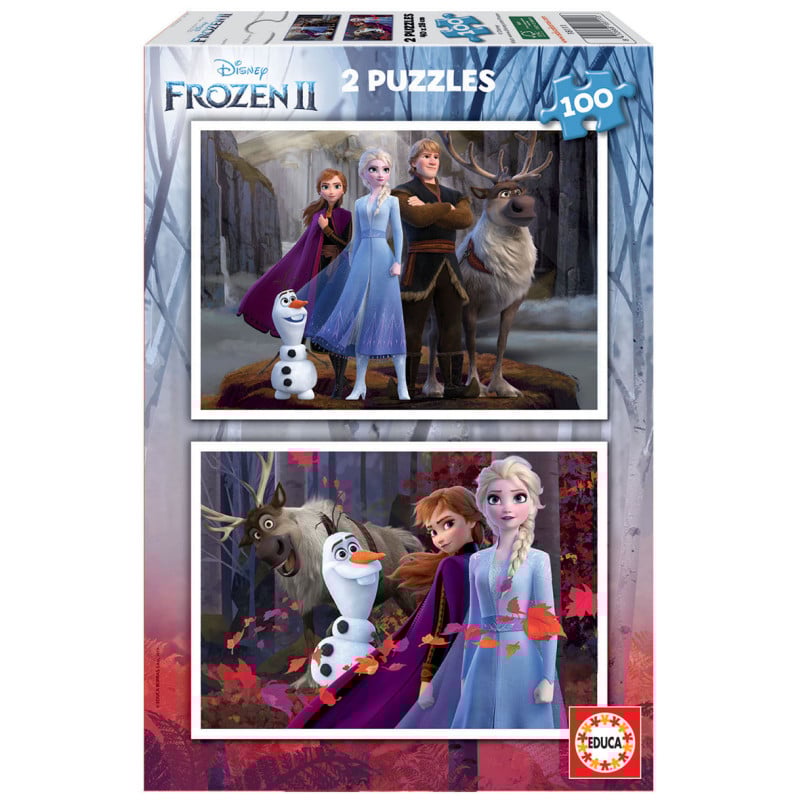 Puzzle 2x100 Frozen II