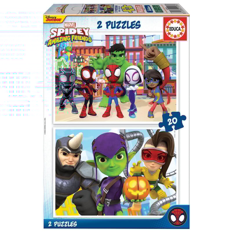 Puzzle Spidey & Amazing Friends 2x20 Pzs