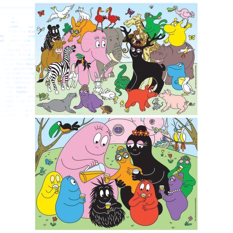Puzzle Barbapapa 2x25 Pzs