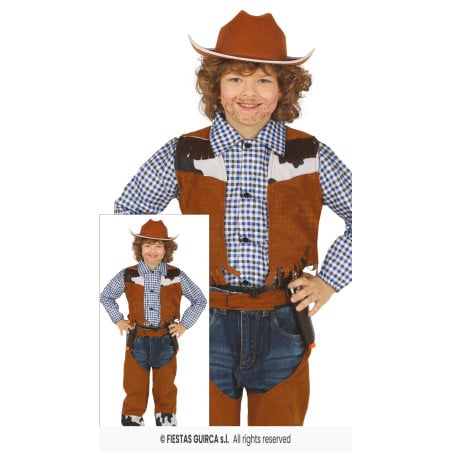 Disfraz Vaquero/A 3-4 Años De Guirca