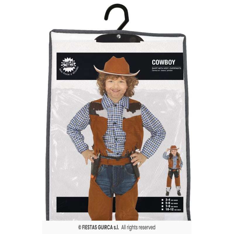 Disfraz Vaquero/A 3-4 Años