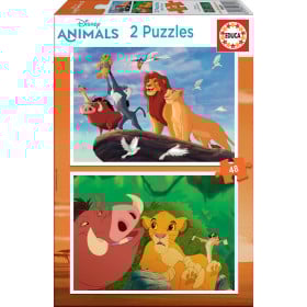 Puzzle 2x48 The Lion King