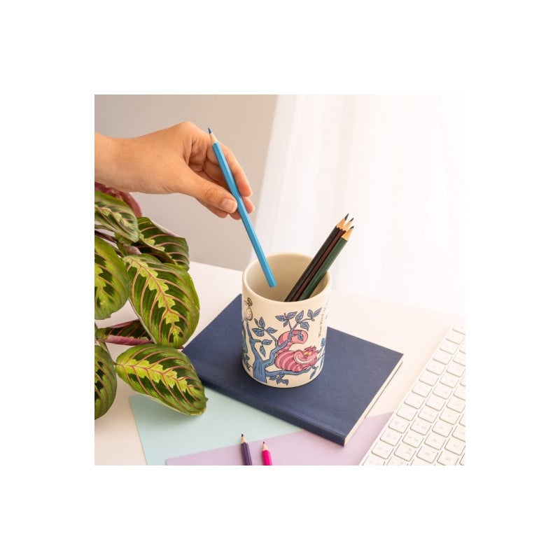 Lapicero Cerámica Alicia En El País De Las Maravillas