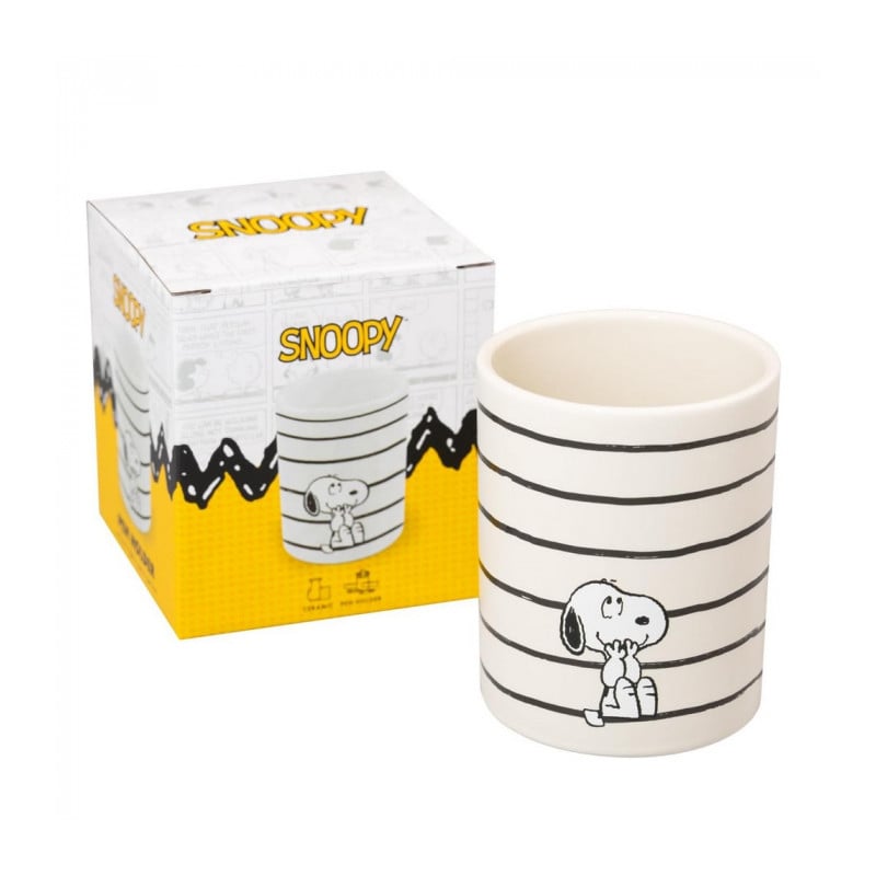 Lapicero Cerámica Snoopy Lazy Days De Grupo Erik