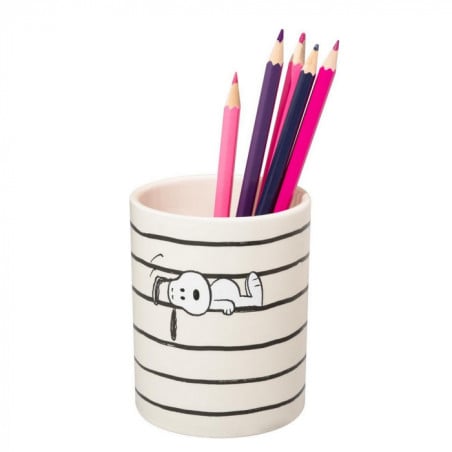 Lapicero Cerámica Snoopy Lazy Days