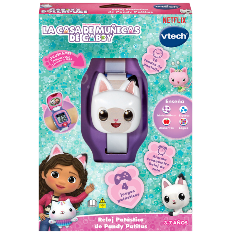 Reloj Patastico De Pandy Patitas De Vtech