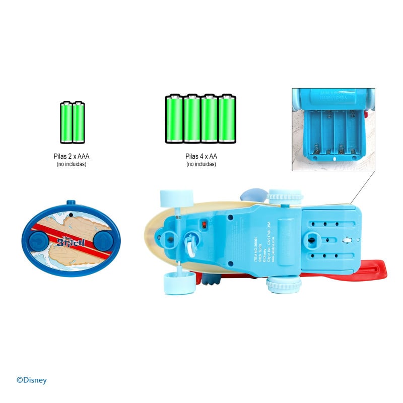 Stitch Tabla de Surf Radio Control 25Cm
