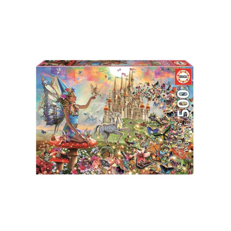 Puzzle 500 Hadas Y Mariposas