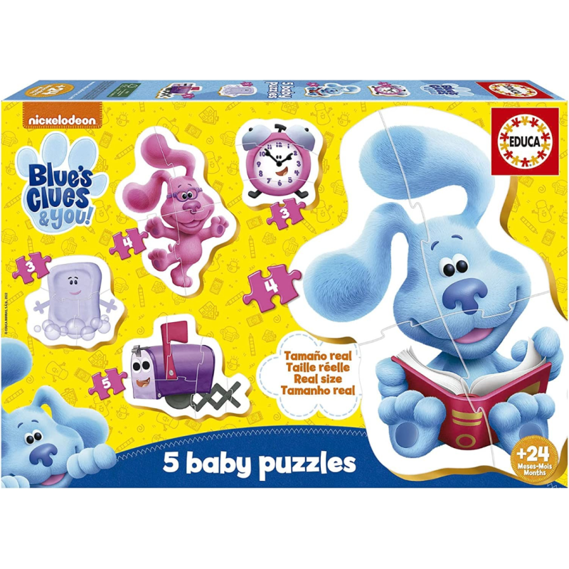 Puzzle Baby Pistas De Blue