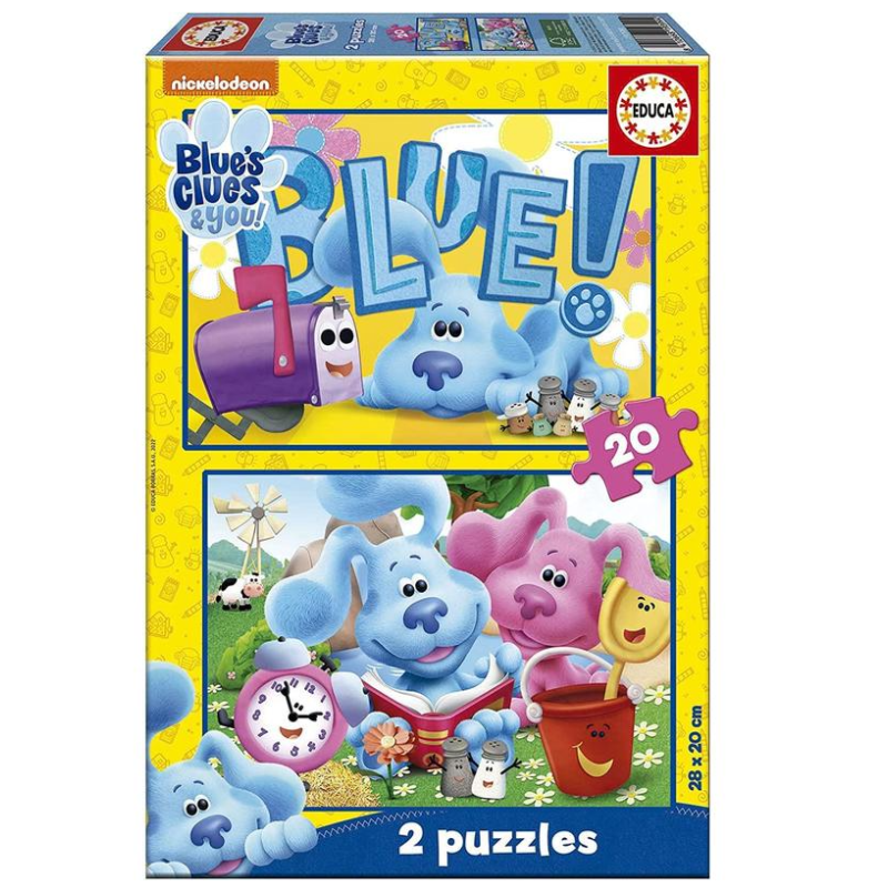 Puzzle 2X20 Las Pistas De Bluey Fsc (R)