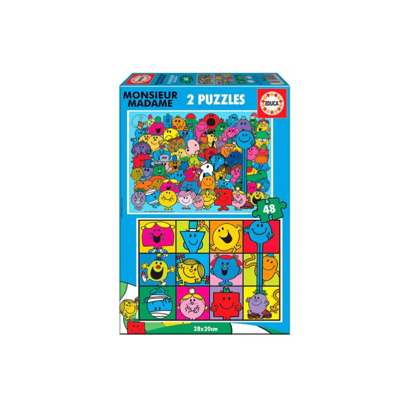 Puzzle 2x48 Monsieur Madame