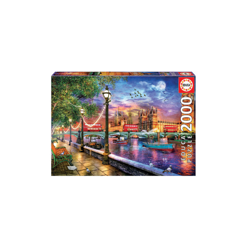 Puzzle 2000 Londres Al Atardaceder