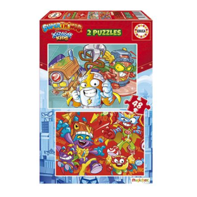Puzzles 2X48 Superthings
