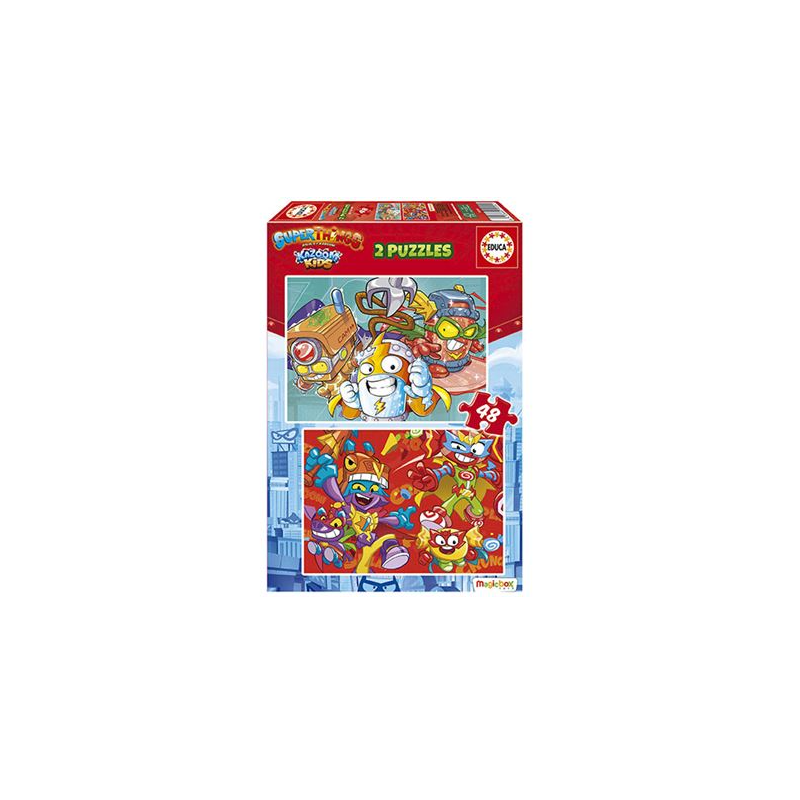 Puzzles 2X48 Superthings