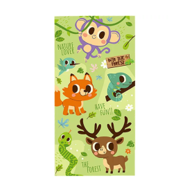 Toalla Algodón Animales Del Bosque De Kids Eroswan 2