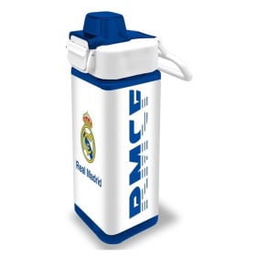 Cantimplora Cuadrada Real Madrid De Kids