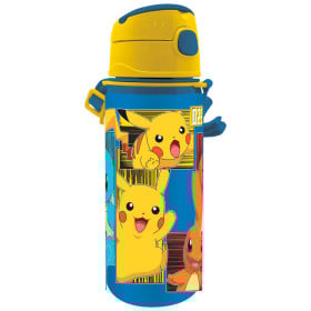 Cantimplora Pokemon Brillante De Kids