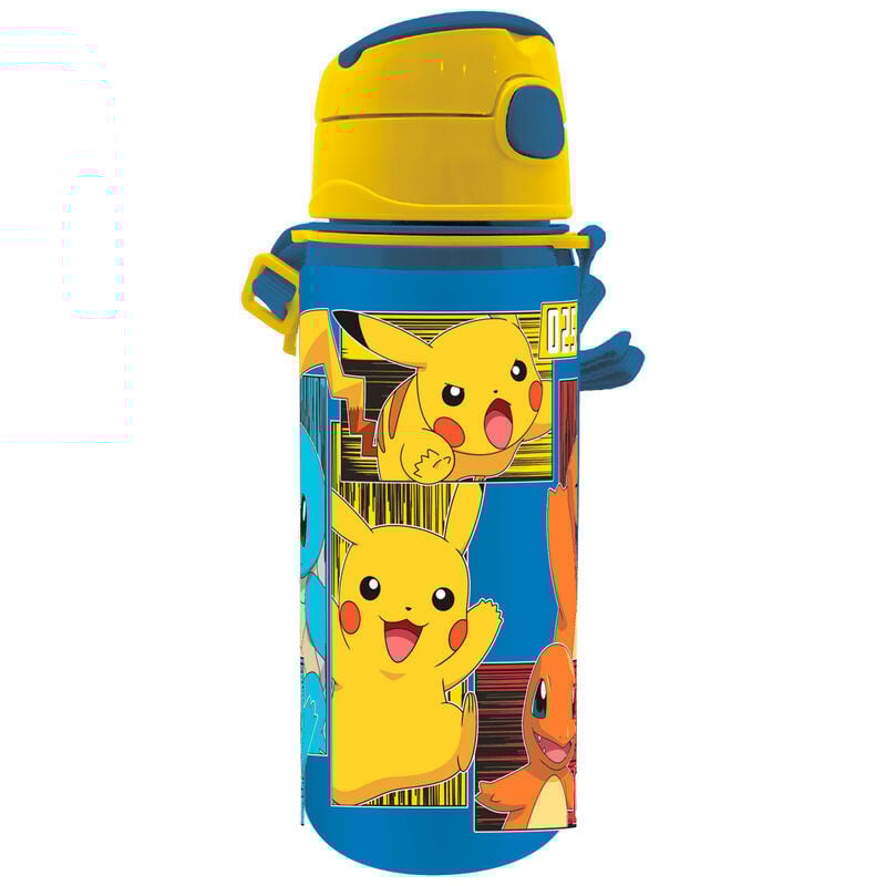 Cantimplora Pokemon Brillante De Kids